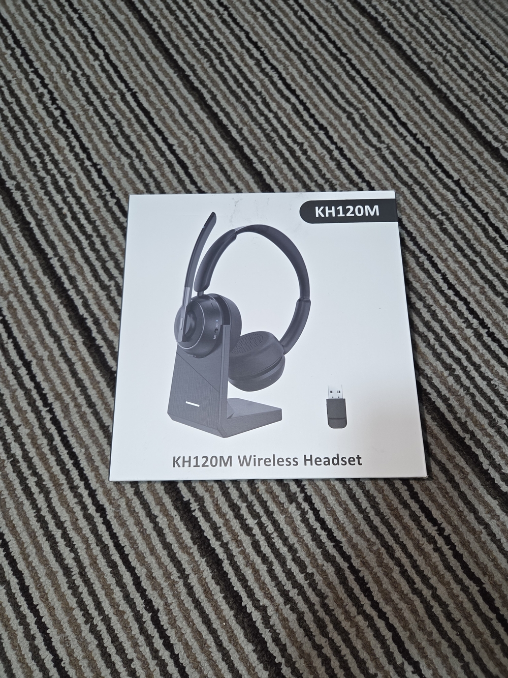 KH120M Wireless On-Ear Headset - Black